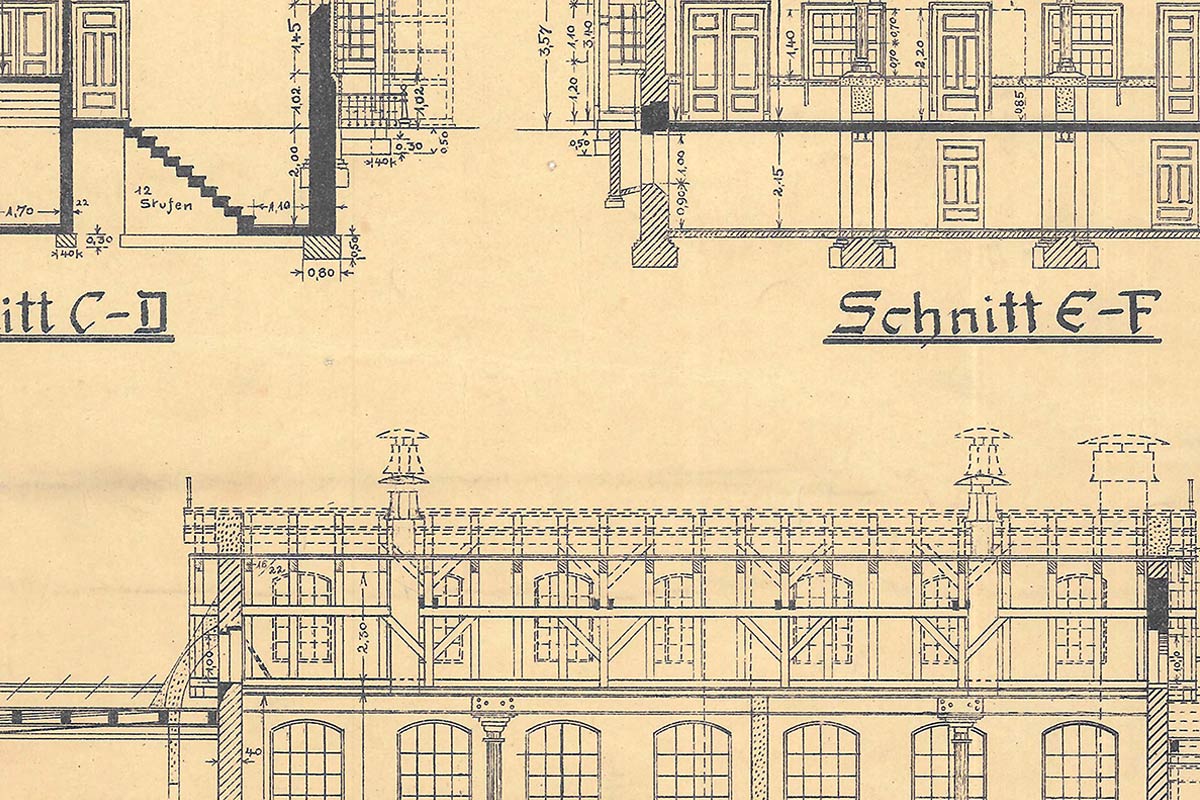 Abgleich historischer Planunterlagen